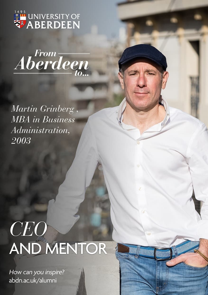 From Aberdeen to CEO and mentor