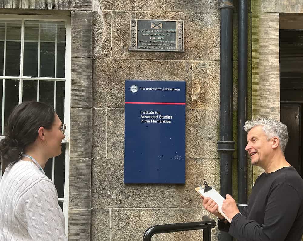 people at the institute for advanced studies in the humanities