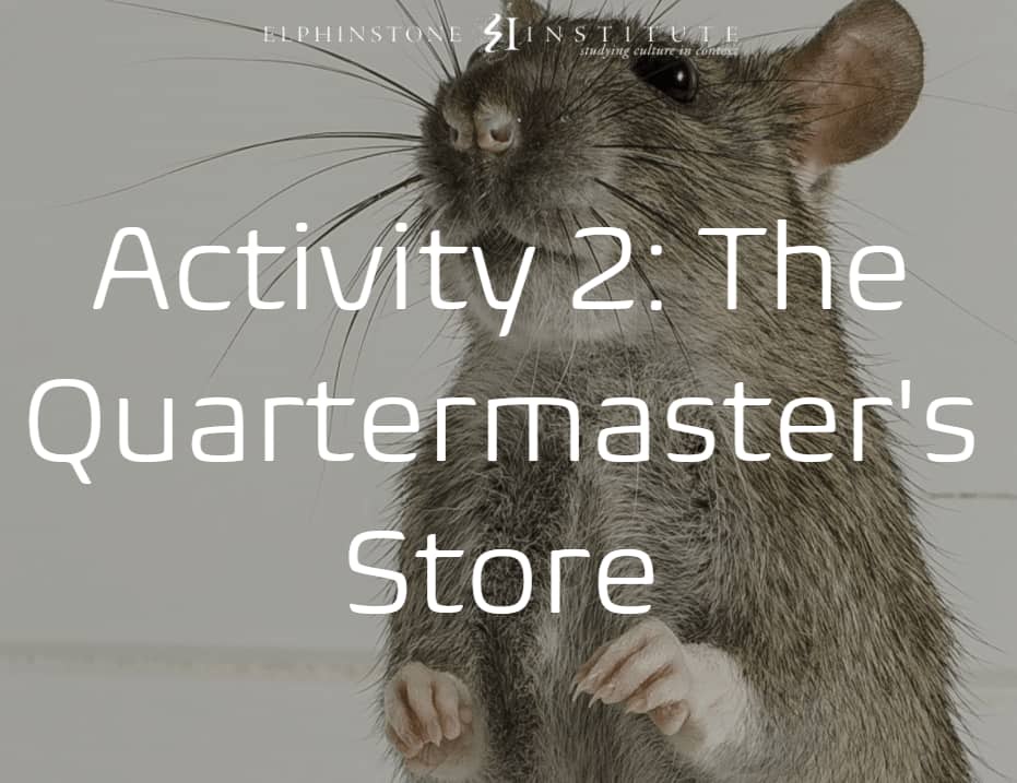 the quartermasters store