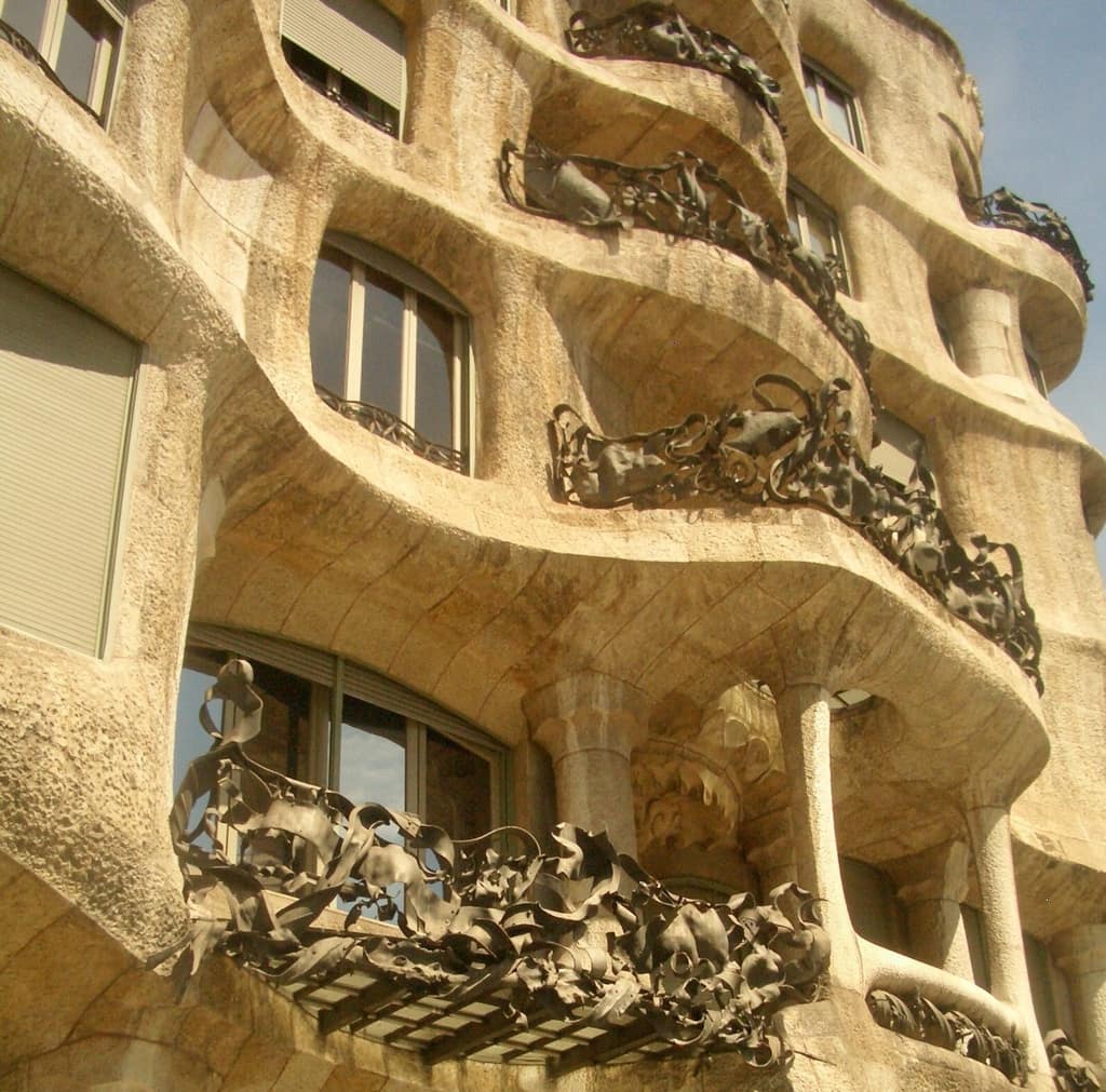Gaudi's Casa MilĂ (La Pedrera), Barcelona