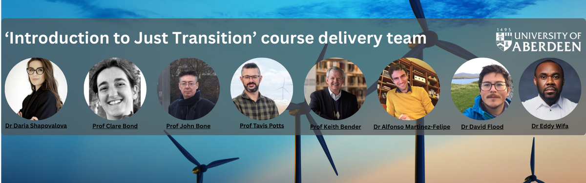 Just Transition team