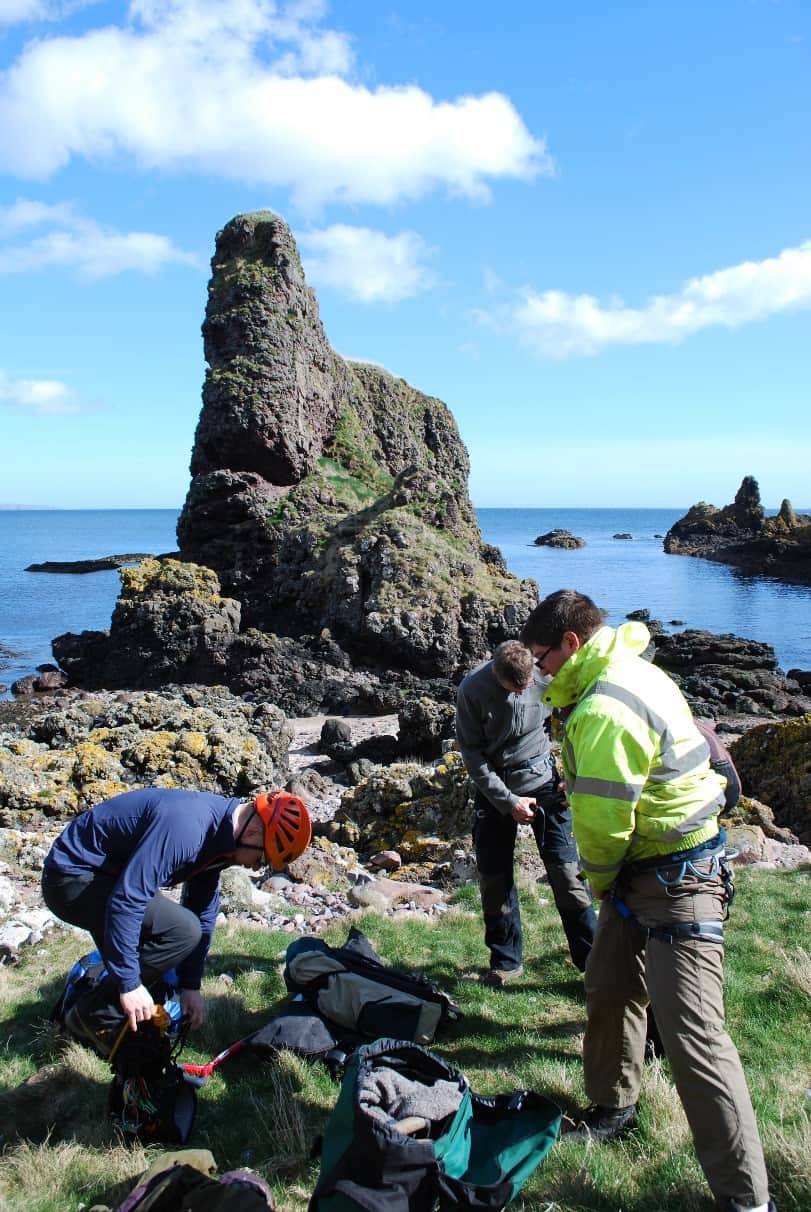Arch sea stack