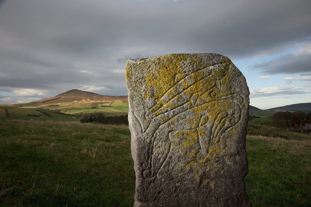 standing stone with pictish symbols