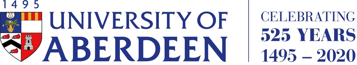 University of aberdeen 525 years logo
