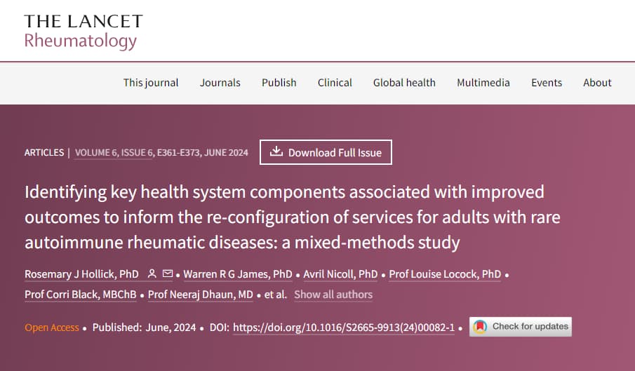 Lancet article title screenshot