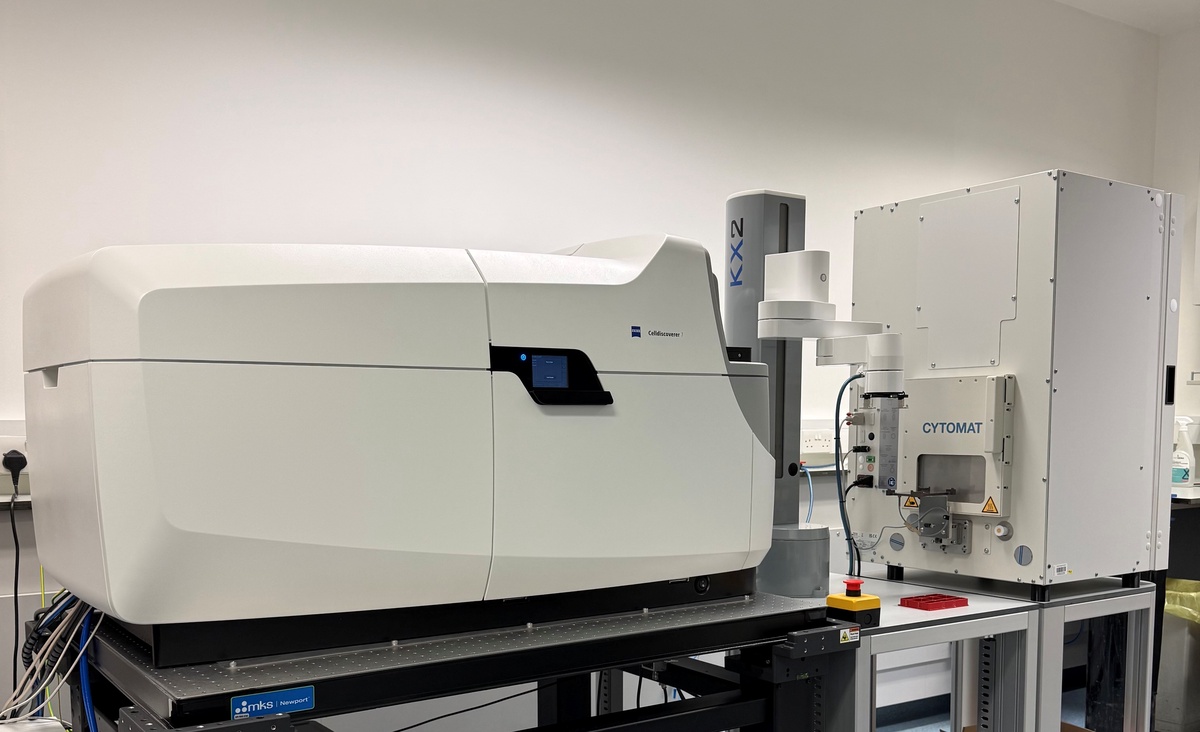 An image of the Zeiss Celldiscoverer 7