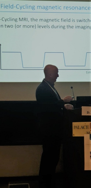 Professor David Lurie gave an invited lecture at the meeting of the Italian Association of Medical Physics