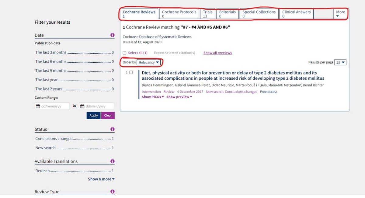 Image shows how the results are displayed