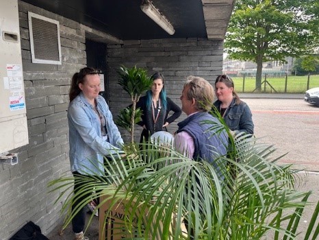 Plants in Sir Duncan Rice Library