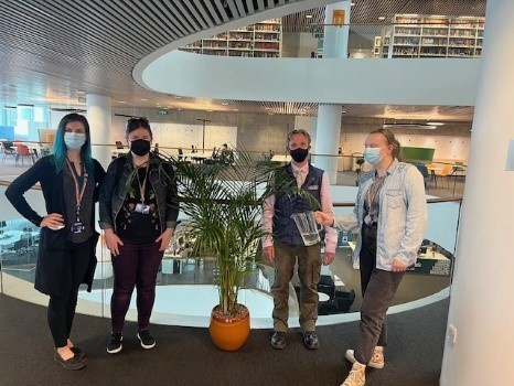 Plants in Sir Duncan Rice Library