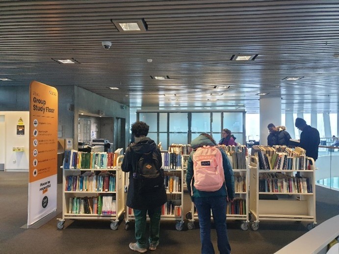A photo from the Library Book Giveaway and Textbook Giveaway event