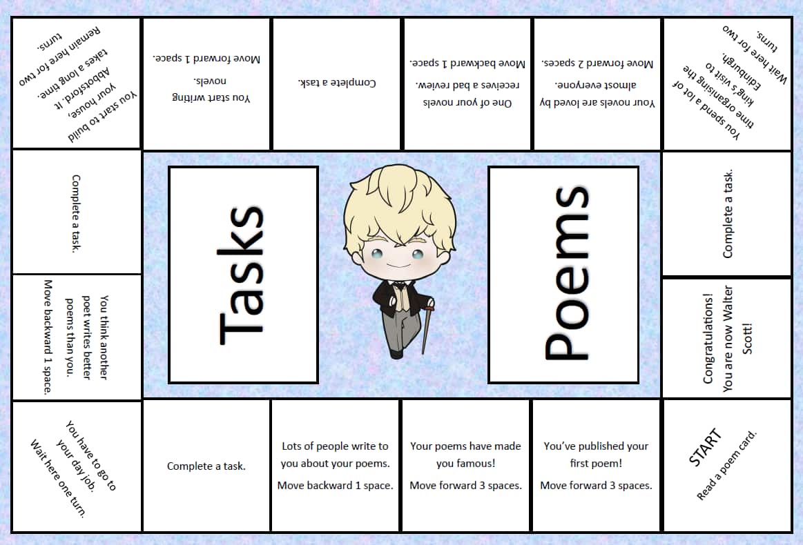 Walter Scott board game