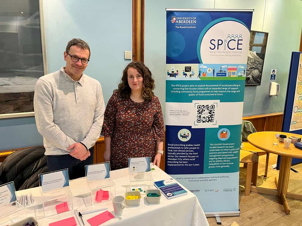 Rowett stall at event