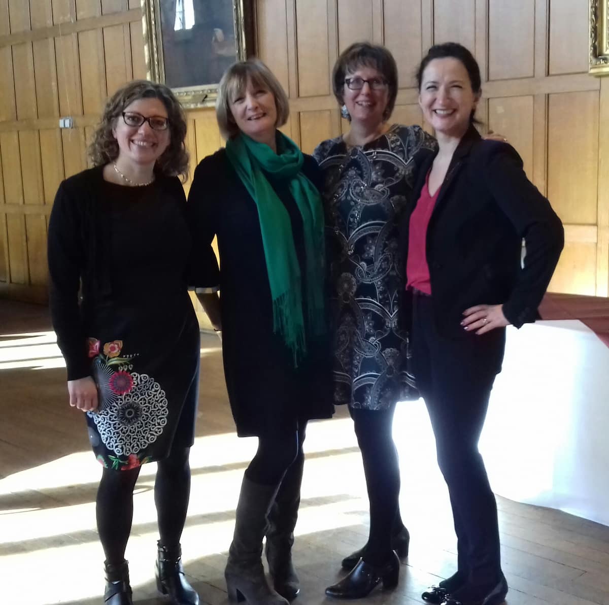 group of women in Elphinstone Hall