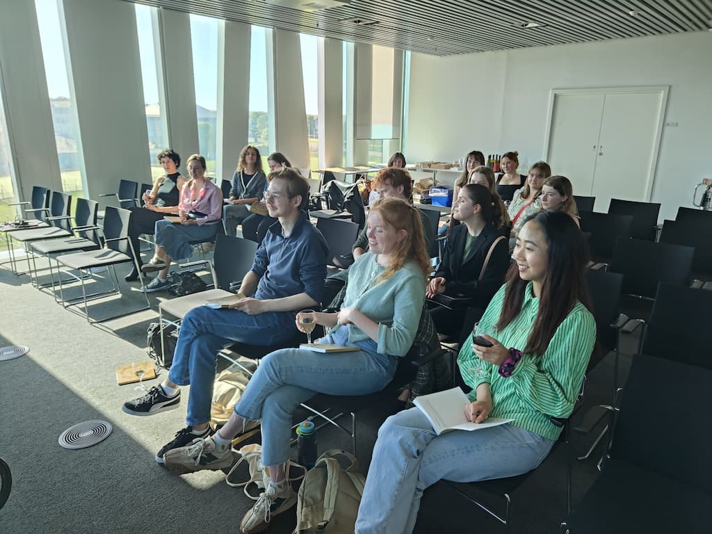 Audience at the launch event of the 11th edition of the Elphinstone Review