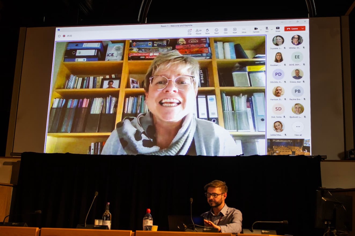 Keynote presentation in the Auditorium