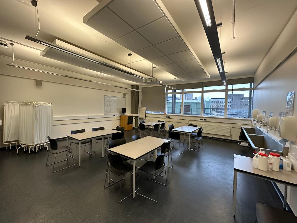 modern medical teaching room