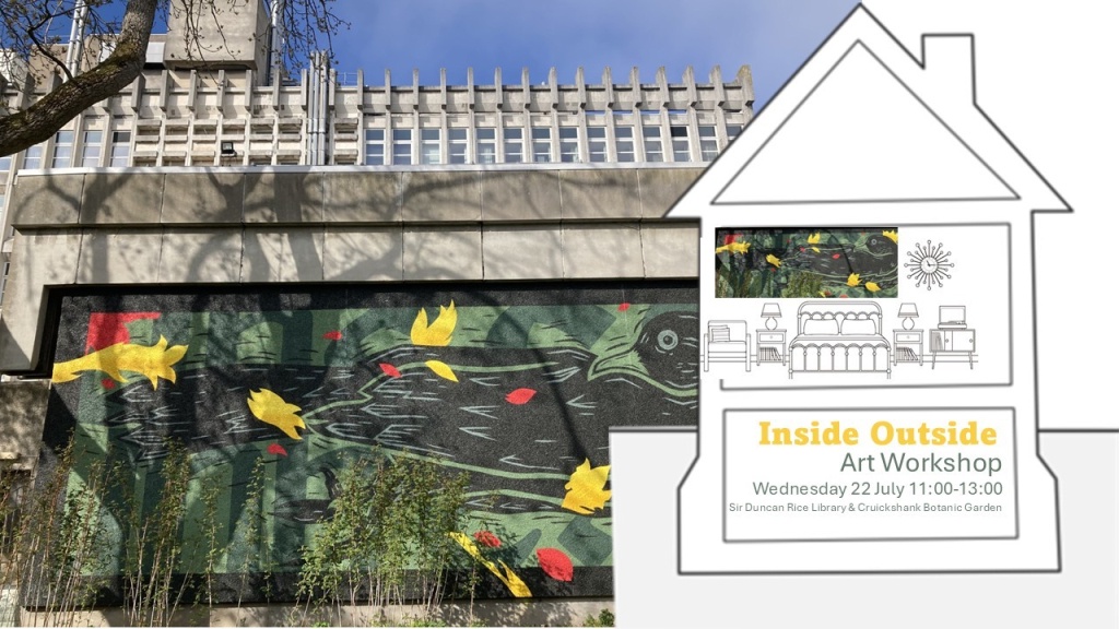 Art Workshop: Inside Outside, Wed 22 Jult, 11am-1pm