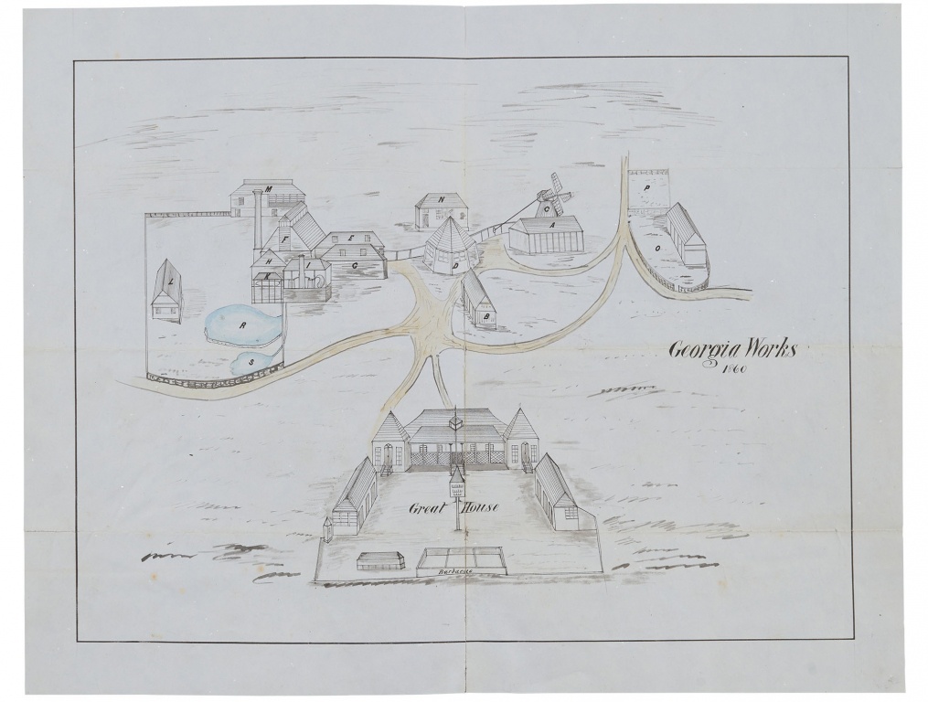 Exhibit from the Legacies of Slavery exhibition