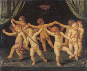 Attributed to Cornelis Van Cleve, after Raphael, The Fairy Ring, University of Aberdeen Special Collections