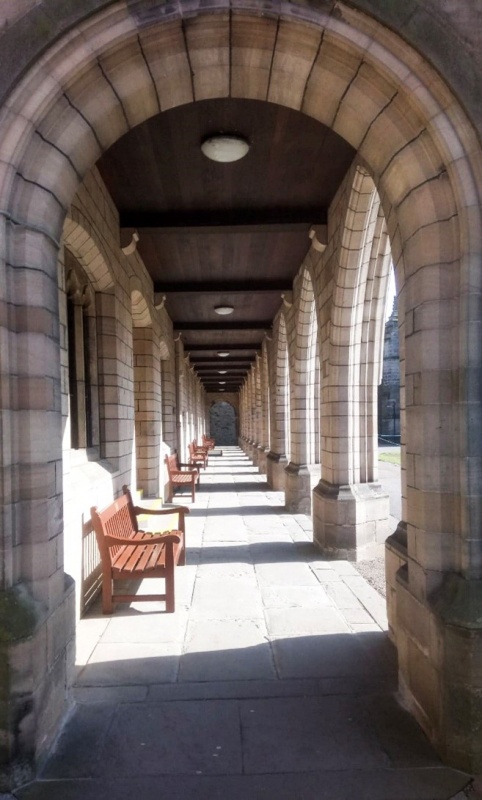 Elphinstone Hall in the sun
