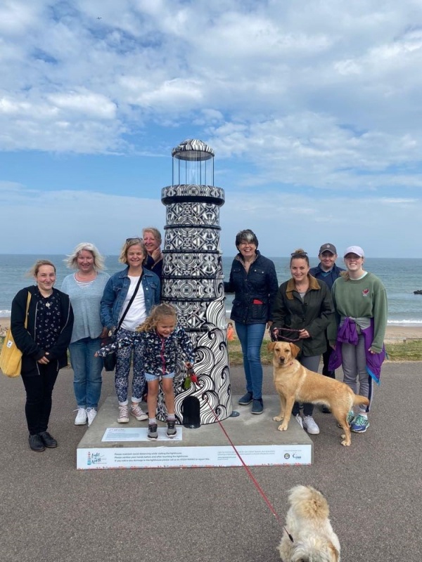 Careers Team at the beach