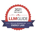 Top 10 LLM Programs for Energy Law 2021