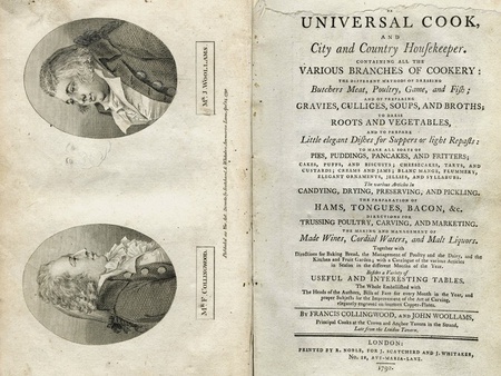 'The Universal Cook', Collingwood & Woolams, 1792 [SB415Col]