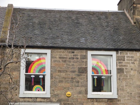 Leith Window Rainbow