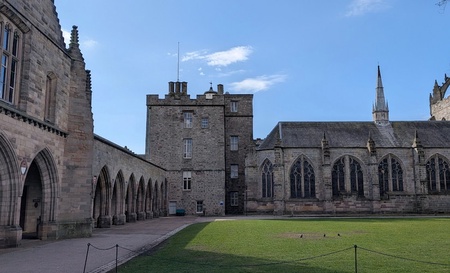 Image of King's College building with the Cromwell Tower on top