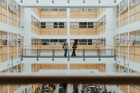 Atrium of the IMS building