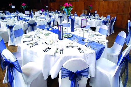 Blue Wedding Set Up pic size 450x300