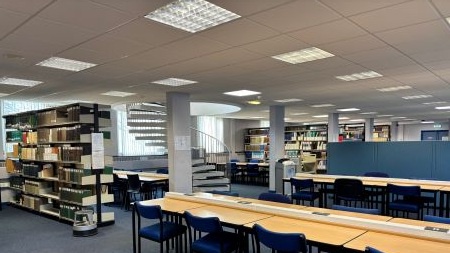 Taylor Library interior silent area
