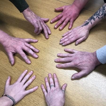 hands