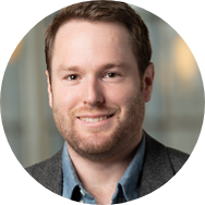 Man in suit with blurred background