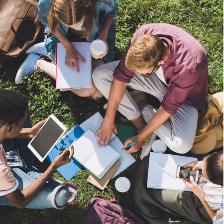 student self help webpage graphic - Student & Study Life