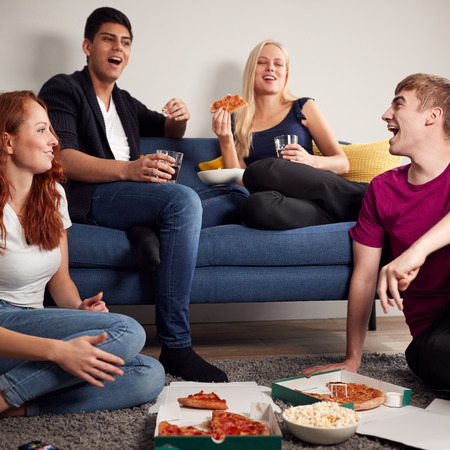 student self help webpage graphic -friends, socialising and independent living