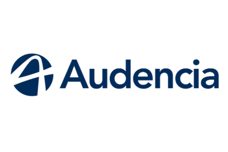 Text reading 'Audencia' with University emblem