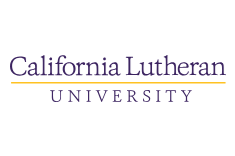 Text reading California Lutheran University