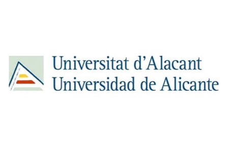 University symbol with text reading 'University of Alicante' in Spanish