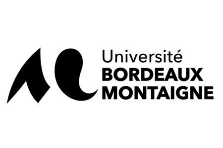 Text reading 'Universite Bordeaux Montaigne' with university emblem