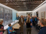 Prof Lora Heisler giving a tour