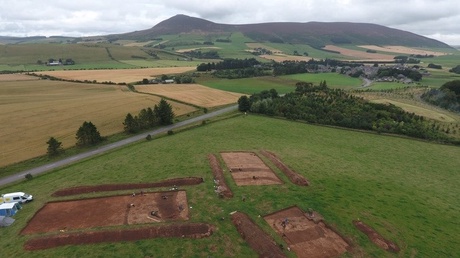 Excavations at the Pictish settlement and ceremonial centre at Rhynie, Aberdeenshire