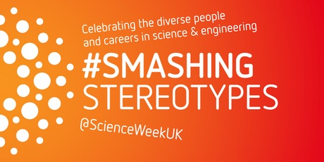 British Science Week Smashing Stereotypes Logo
