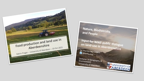 Overview of slides on agriculture and biodiversity