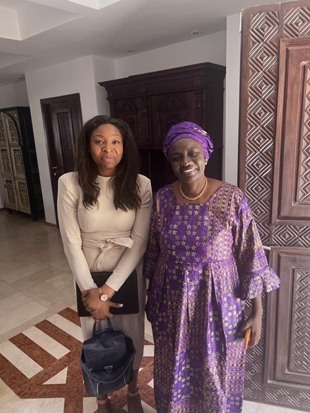 Dr. Onyoja Momoh and Dr. Aminata Toure