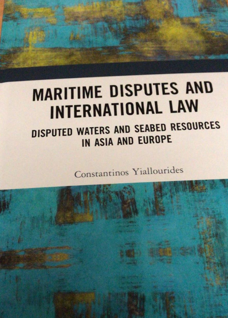 Maritime Disputes and International Law book