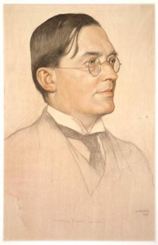M.R. James by William Strang, Copyright Fitzwilliam Museum