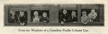 From the Windows of a Canadian Pacific Colonist Car