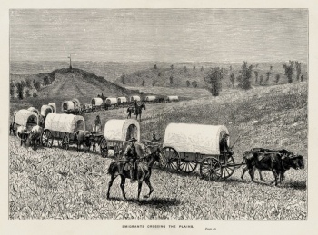 Emigrants crossing the plains